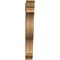 Ekena Millwork Funston Traditional Rough Sawn Bracket, Western Red Cedar, 6"W x 38"D x 46"H BKT06X38X46FST01RWR - alternate 4